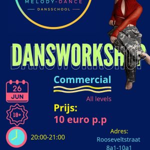 Dansworkshop 26 juni 2026
